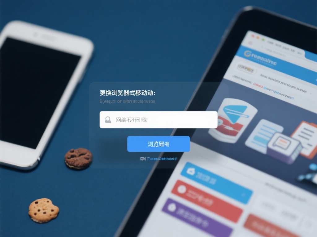 更换浏览器或设备：如果网络没有问题，尝试使用其他浏